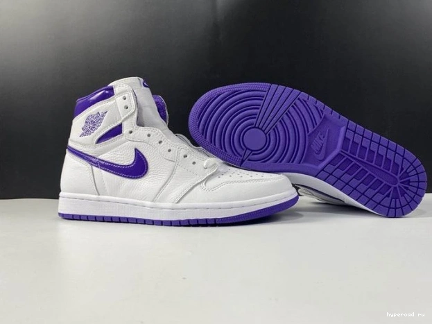 AIR PURPLE COURT 1 CD0461-151 JORDAN RETRO HIGH 0705